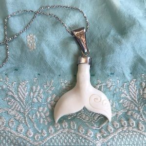 Stellar Jewels Carved Bone Necklace